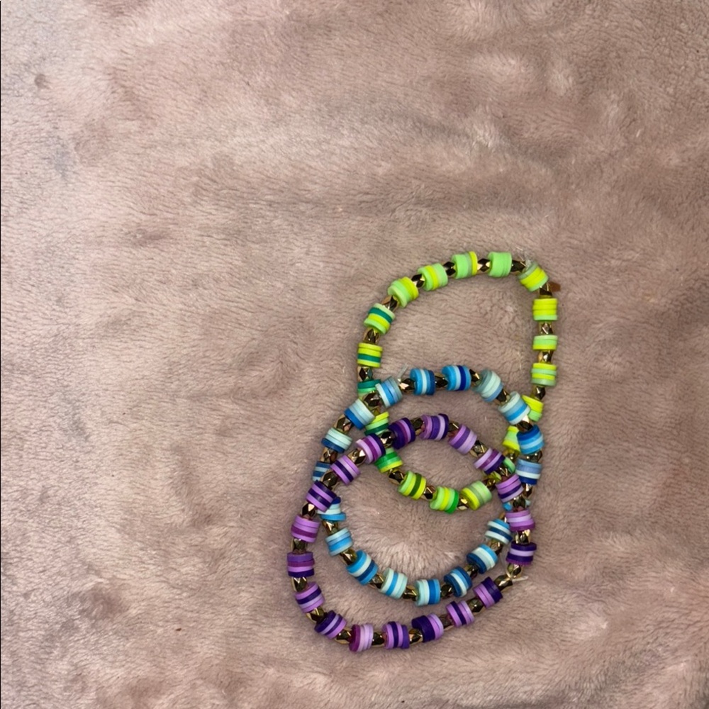 Colorful Beaded Bracelet Set